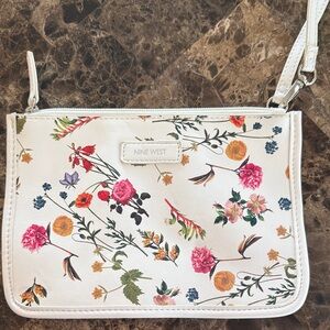 Nine West Floral Print Crossbody Bag